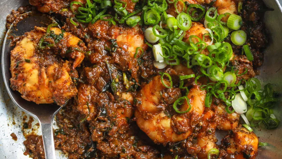 Shrimp Chettinad